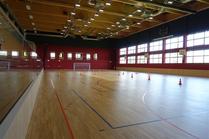 Zwettl Sporthalle: Sporthallenausbau (© Swietelsky)